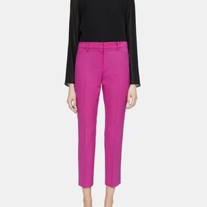 Theory NWT Izelle S Pant Vivid Fuschia